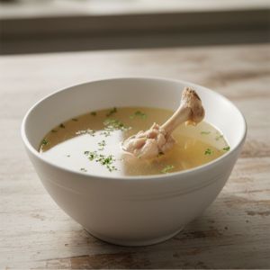 Бульон из куриного остова