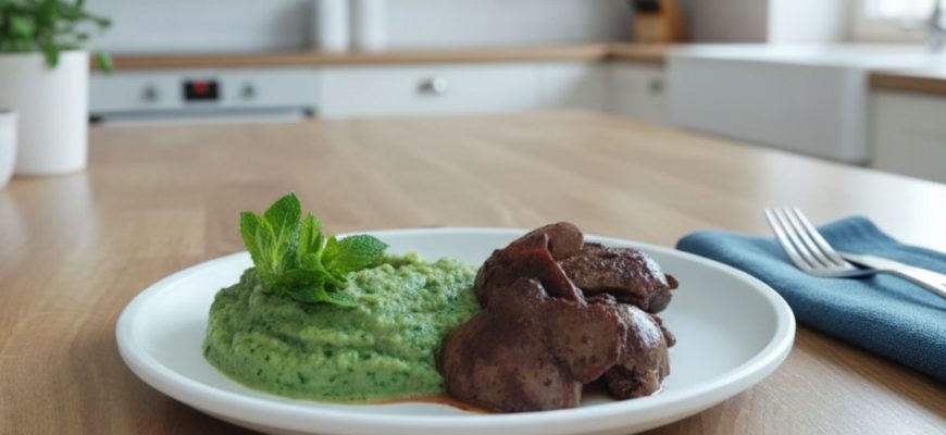 Куриная печень жареная кето рецепт